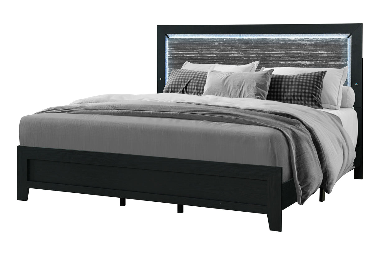 Reid Black Bedroom Set