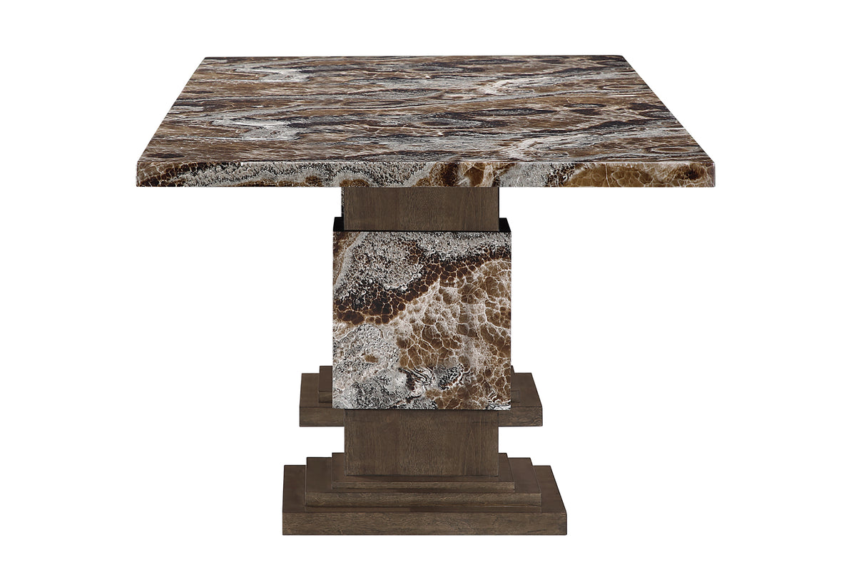 D12 Dining Set — Brown