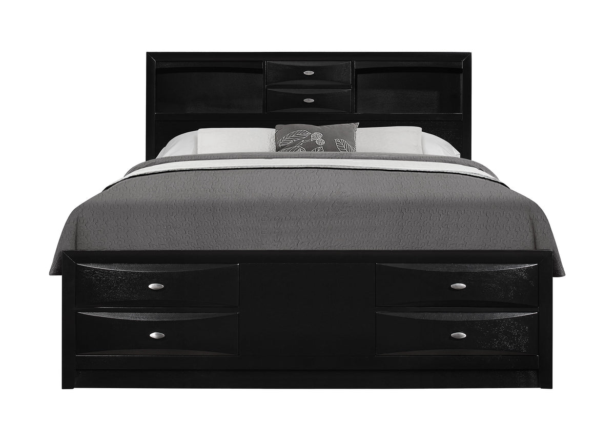 Linda Black Bedroom Set