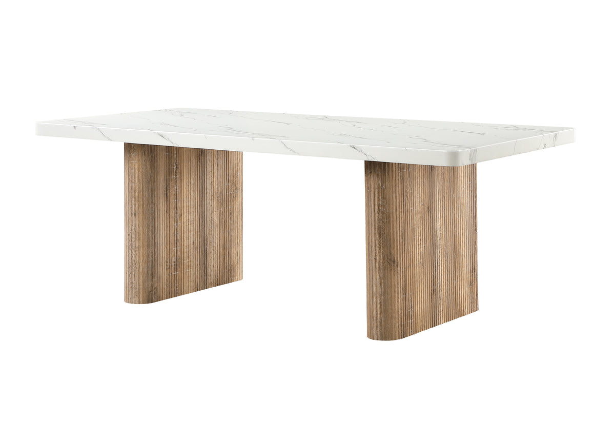 D2504 Dining Set — Light Grey
