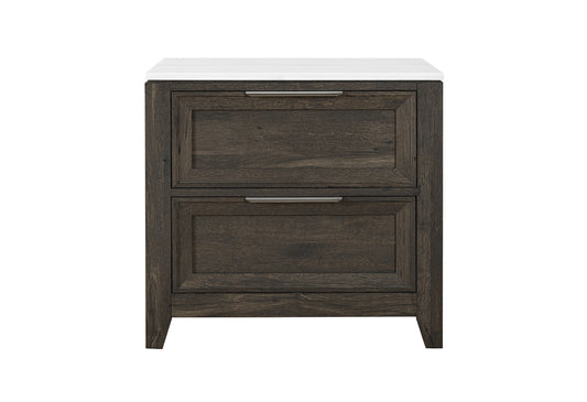 Mariah Dark Brown Nightstand
