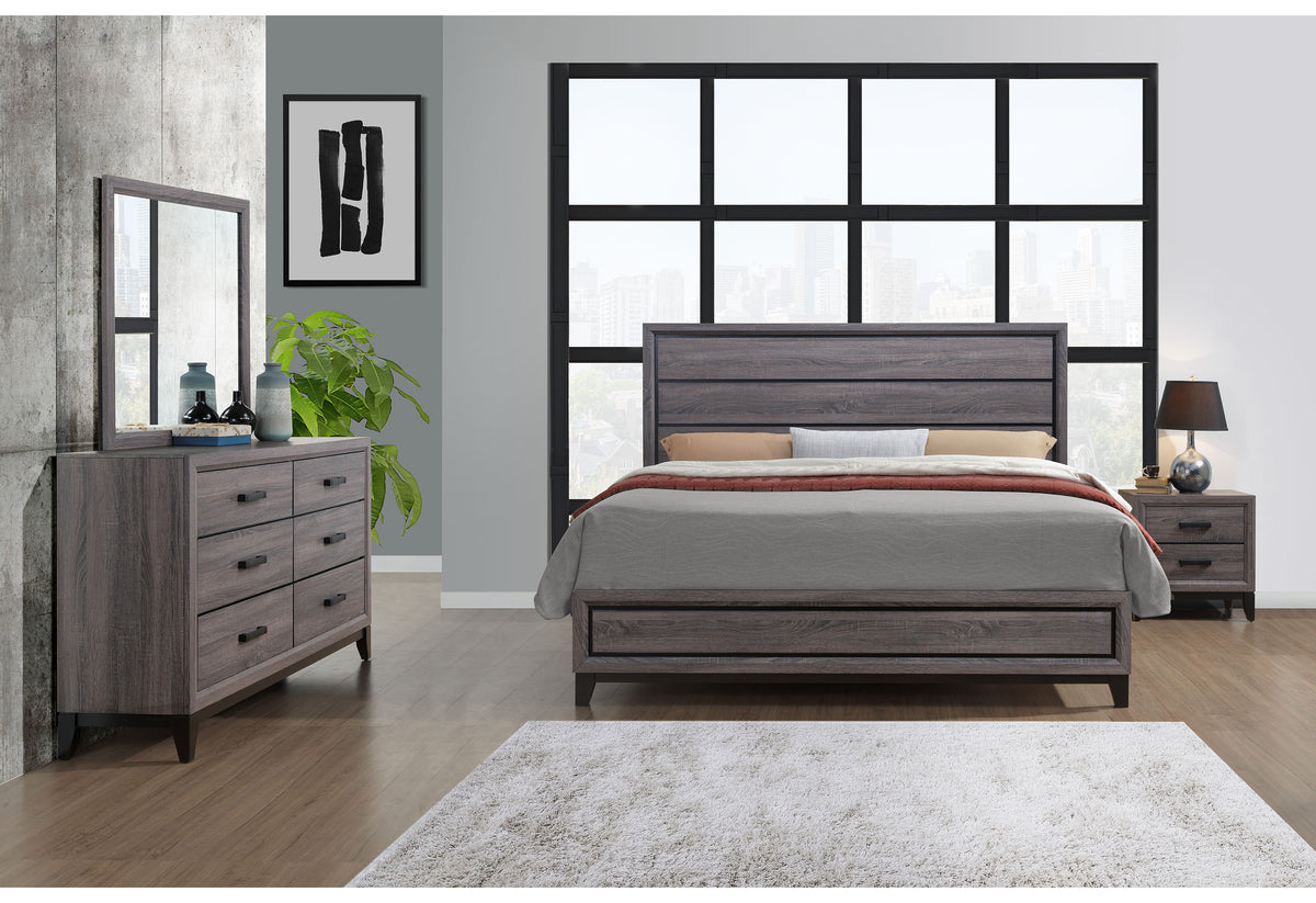 Kate Grey Bedroom Set