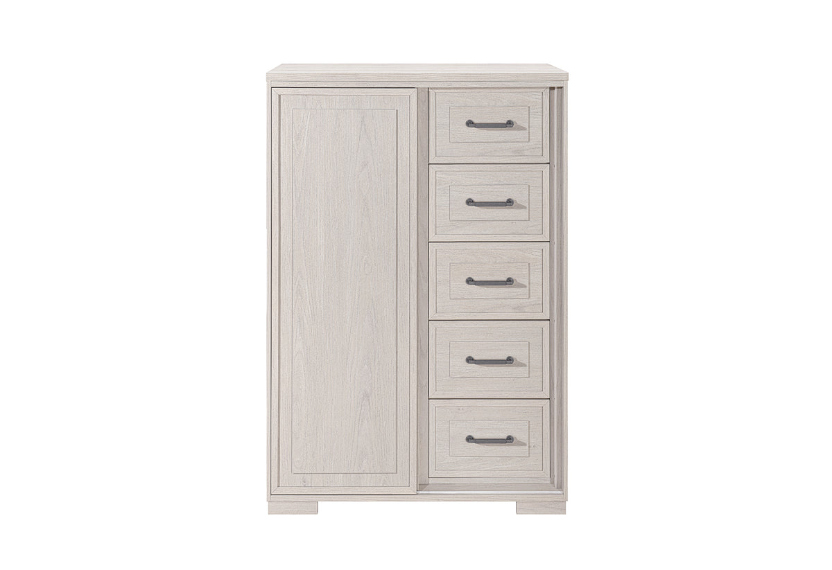Clara Beige Sliding Door Chest
