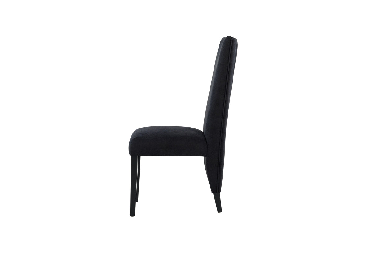 D12 Black Dining Chair