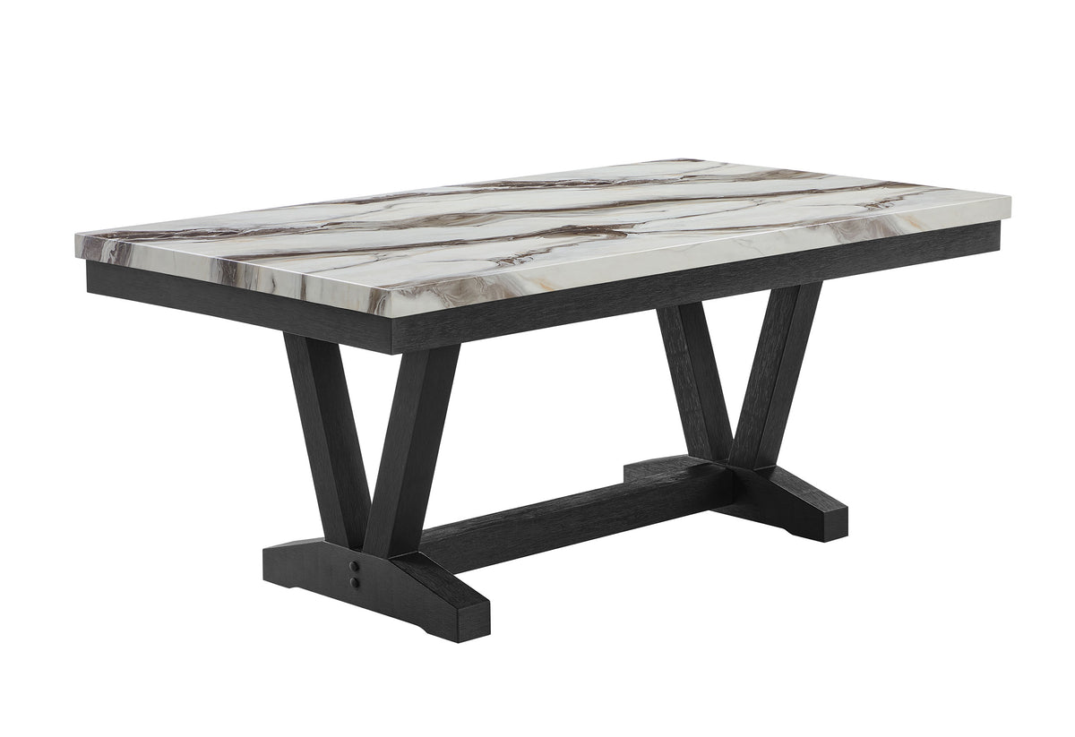 D1319 Dining Set — Black
