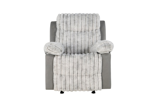 U6028 Reclining Living Room Set — Grey