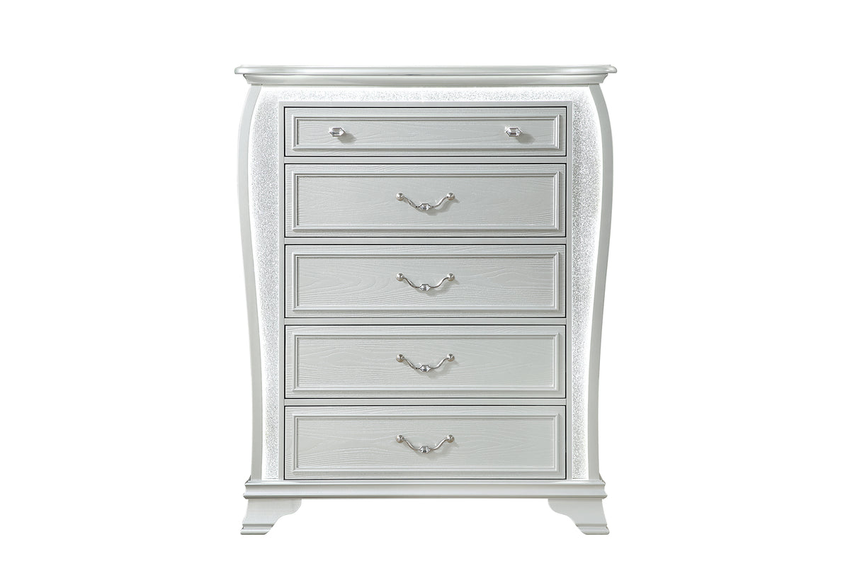 Aria Silver Chest with LED