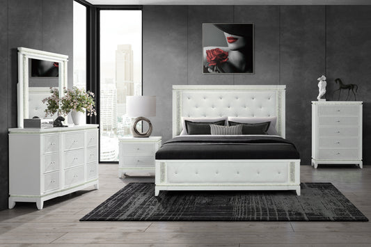 Alina White Bedroom Set