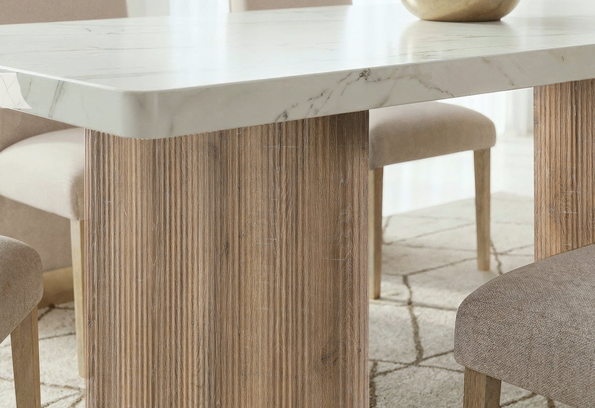 D2504 Dining Set — Light Grey