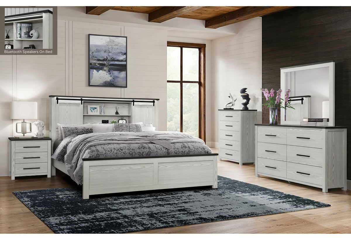 Ava Beige Bedroom Set